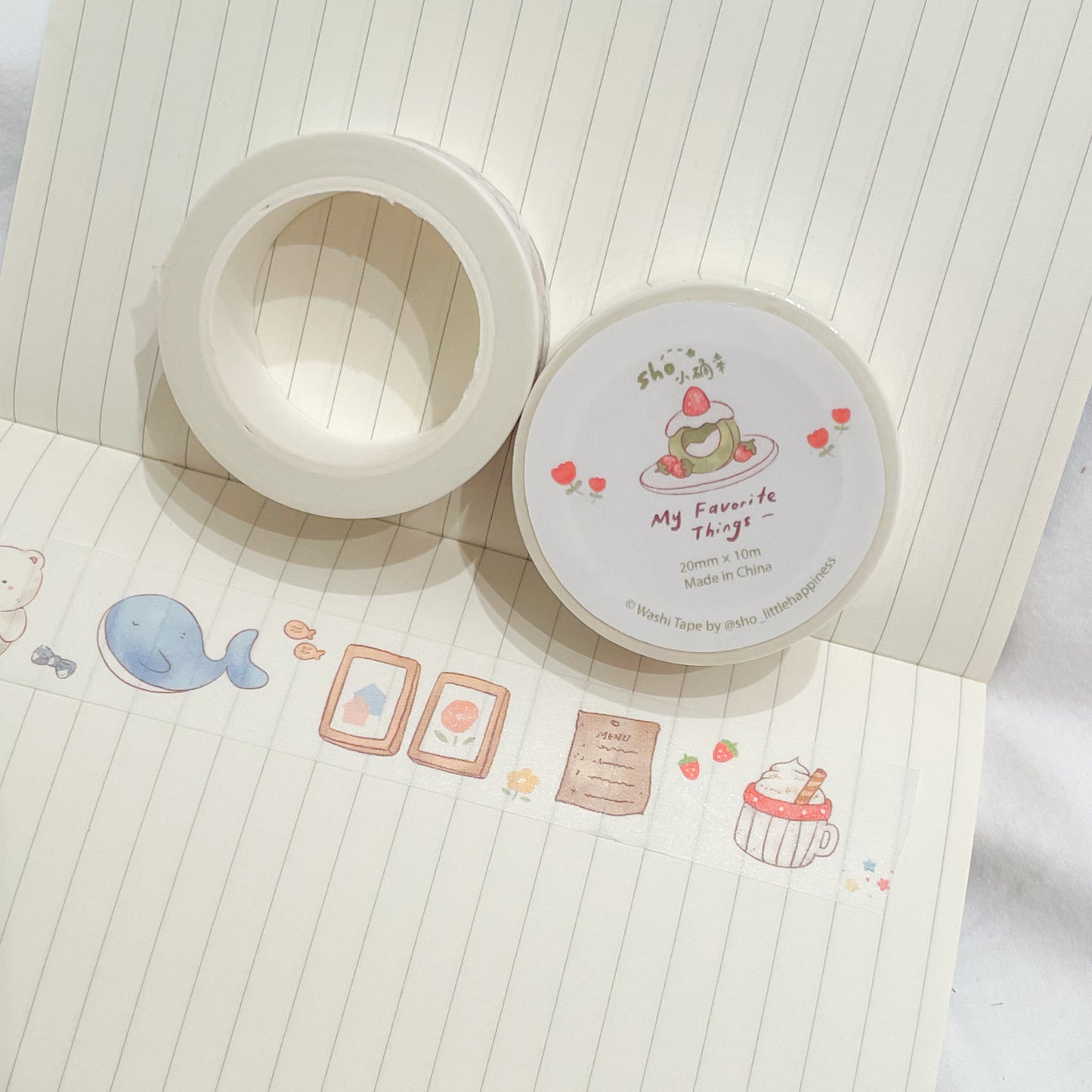 Sho little Happiness My Favorite Things Washi Tape