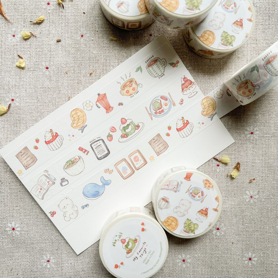 Sho little Happiness My Favorite Things Washi Tape