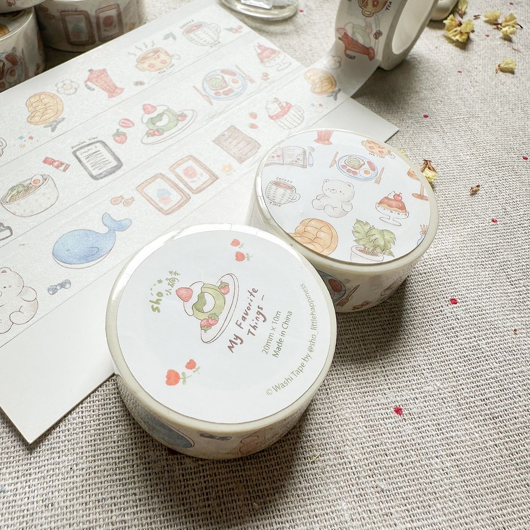 Sho little Happiness My Favorite Things Washi Tape