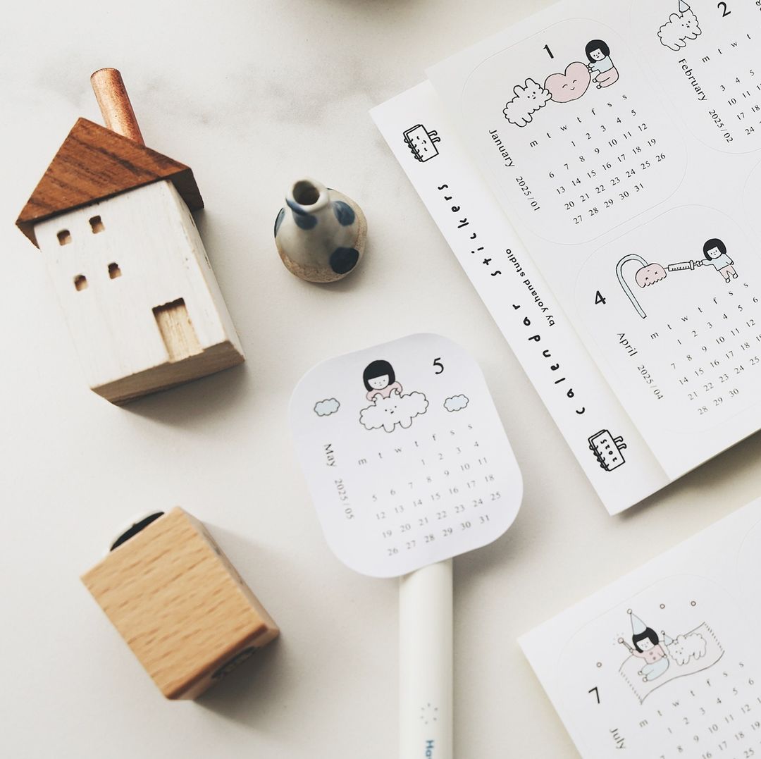 Yohand Studio Calendar Stickers